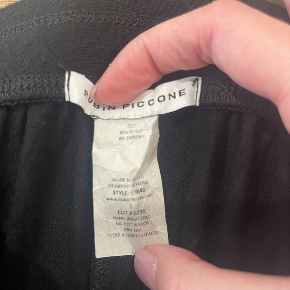 Robin Piccone•Side Split Beach Cover Up Pant•Black•Size Large - Picture 5 of 9